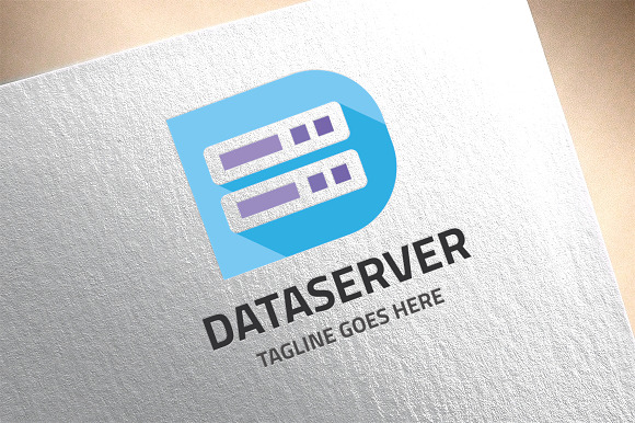 Letter D - Data Server Logo in Logo Templates - product preview 2