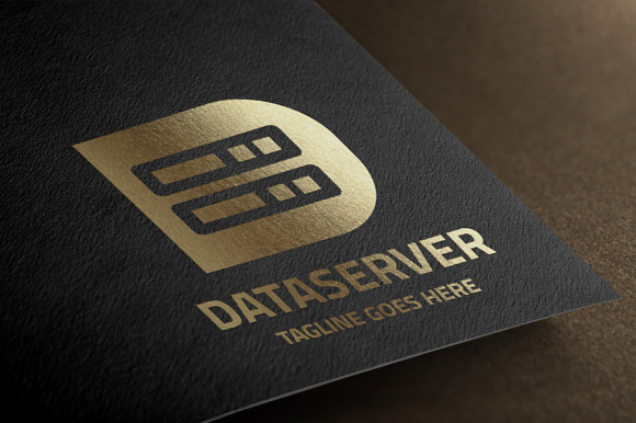Letter D - Data Server Logo in Logo Templates - product preview 3