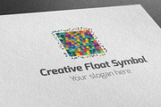 Creative Float Symbol Logo