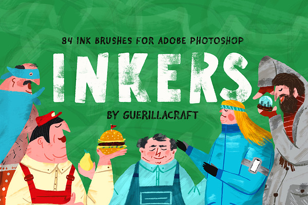 Inkers for Adobe Photoshop
