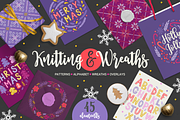 Knitting & Wreaths Kit