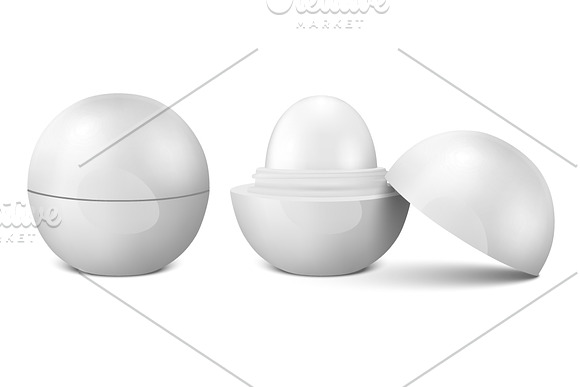 Lip Balm. Vector set.  in Illustrations - product preview 3