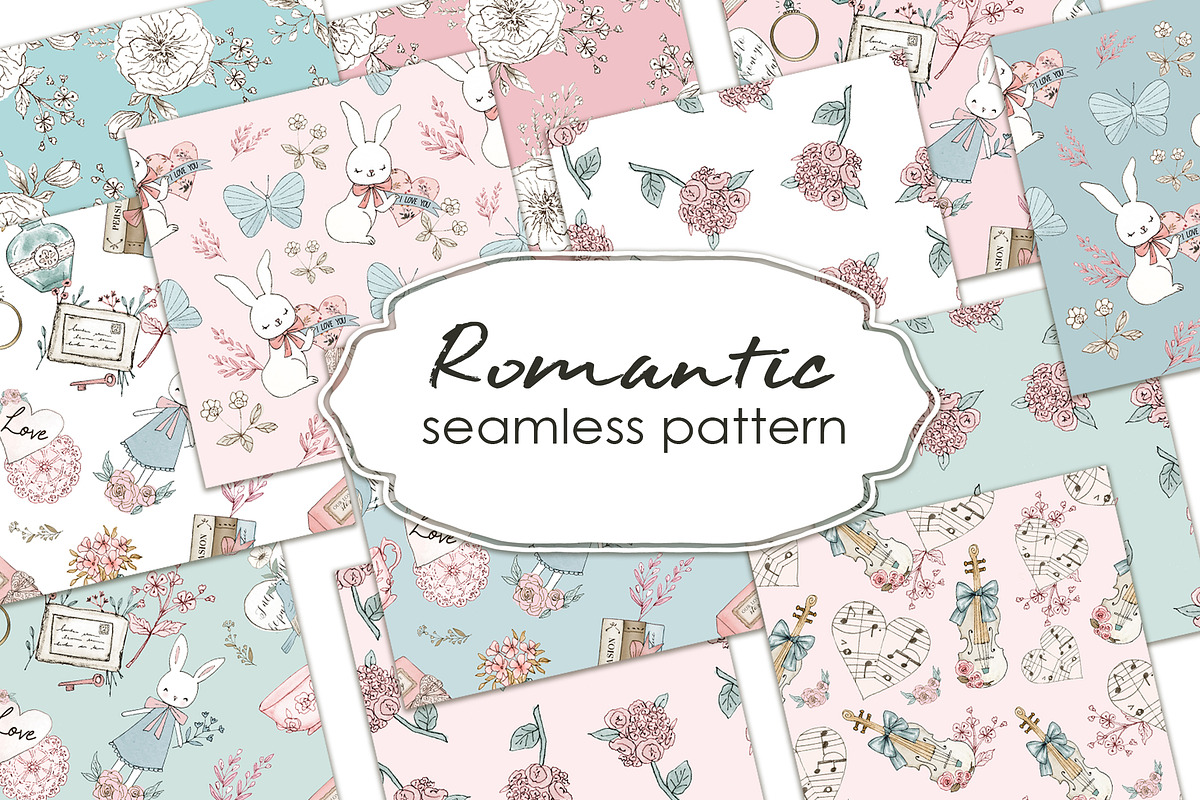 Romantic patterns in Patterns - product preview 8