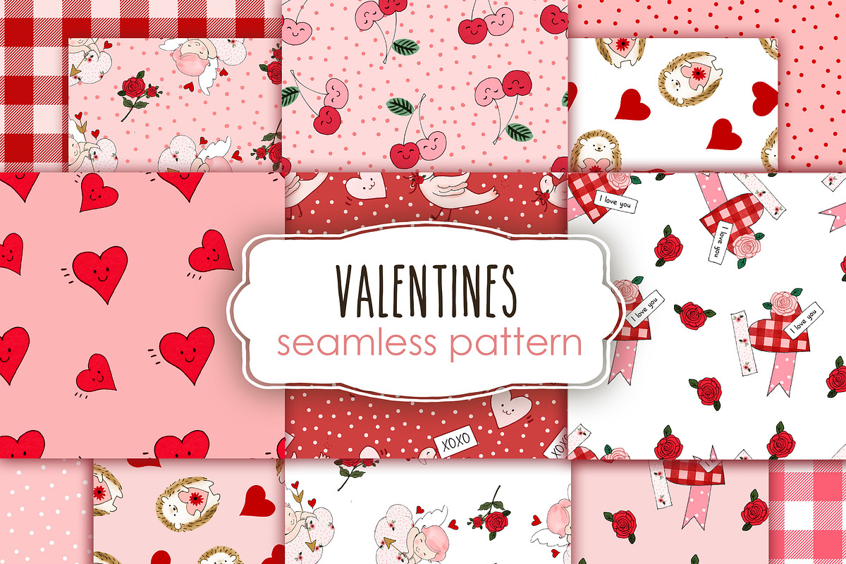 Valentines patterns in Patterns - product preview 8