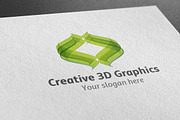 Creative 3D Graphics Logo