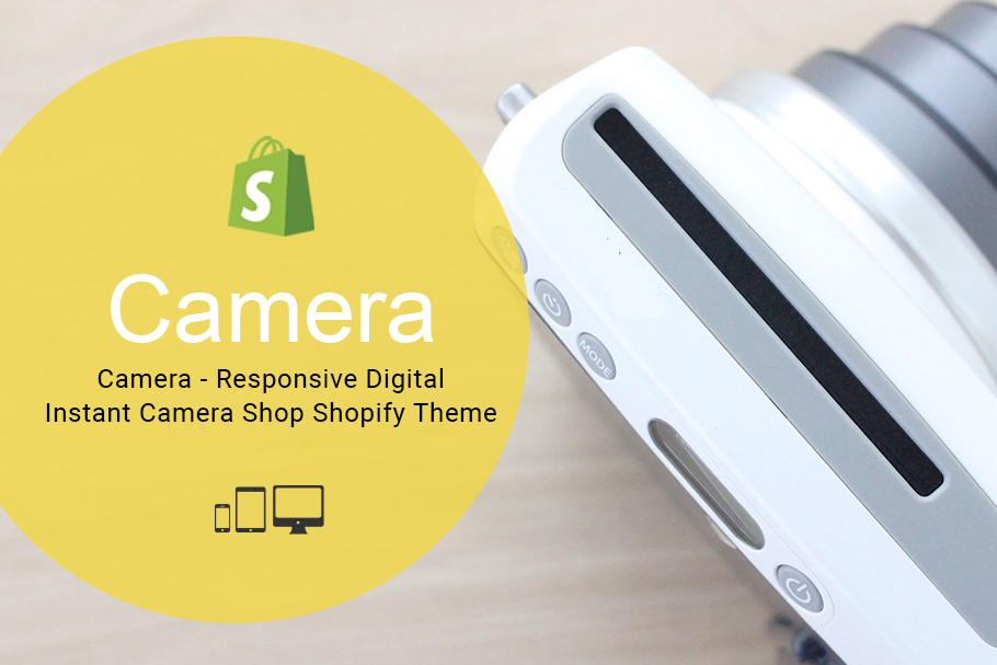 Camera Responsive Shopify Template