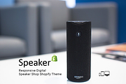 Speaker Responsive Shopify Theme