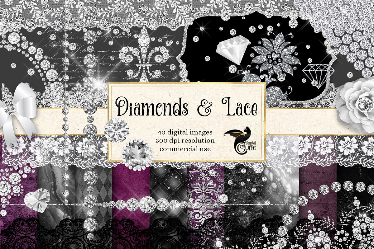 Diamonds and Lace in Objects - product preview 8