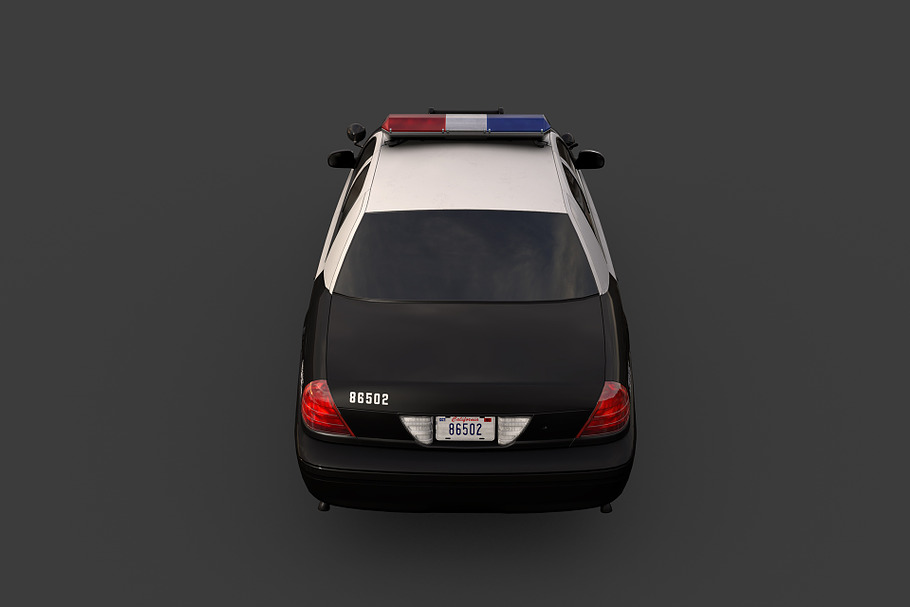 Los Angeles Police Car in Vehicles - product preview 8