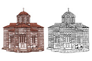 Byzantine church in Athens.