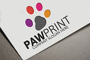 Paw Print Logo