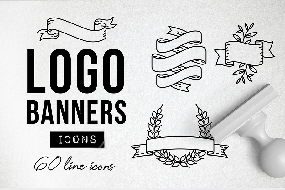 60 Logo Banners - Logo Builder in Logo Icons - product preview 8