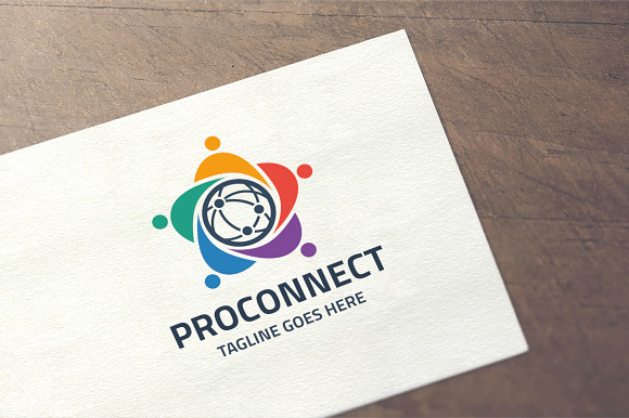 Proconnect Logo in Logo Templates - product preview 2