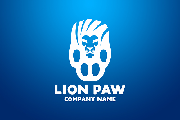 Lion Paw Logo in Logo Templates - product preview 2