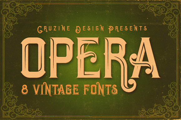 Vintage Bundle 249 Fonts & 414 Logos in Vintage Fonts - product preview 29