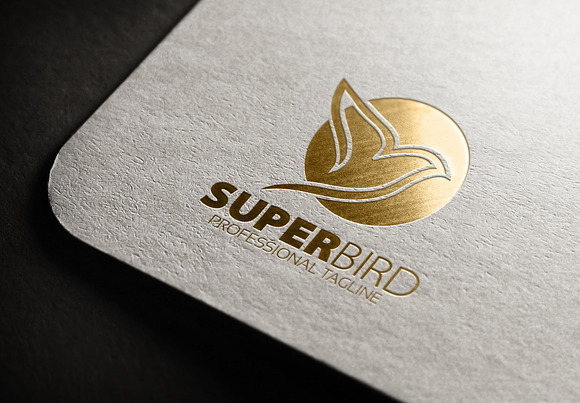 Super Bird Logo in Logo Templates - product preview 8