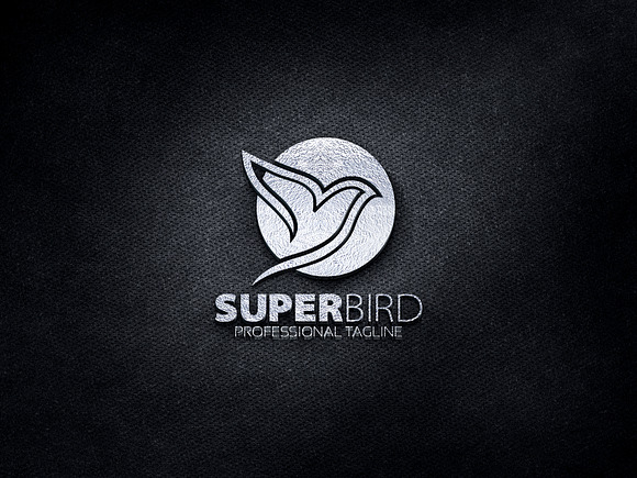 Super Bird Logo in Logo Templates - product preview 10