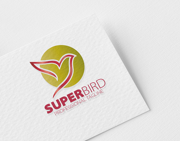 Super Bird Logo in Logo Templates - product preview 11