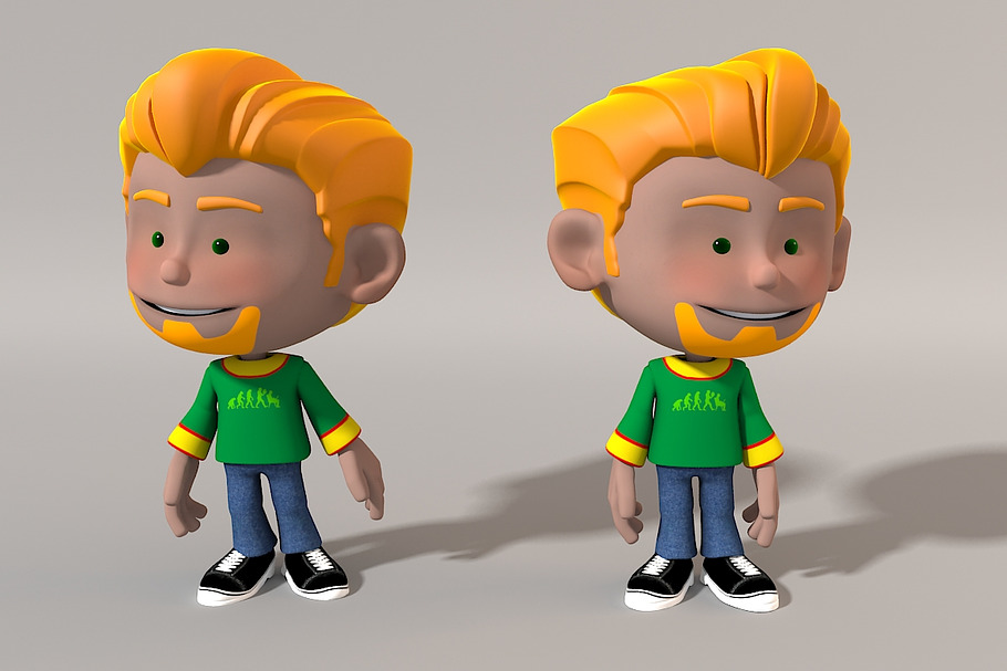 Cartoon Character / Gavin in Characters - product preview 8