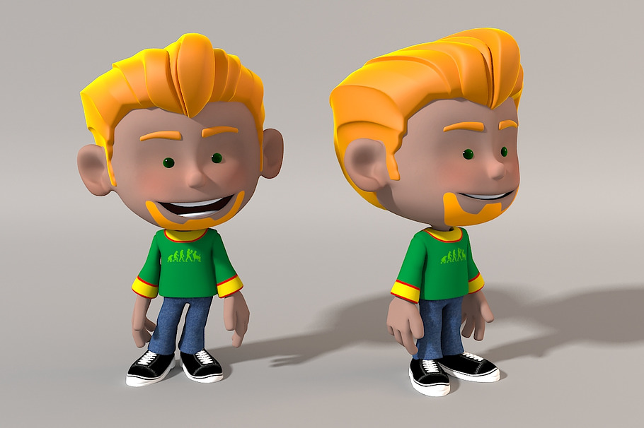 Cartoon Character / Gavin in Characters - product preview 1