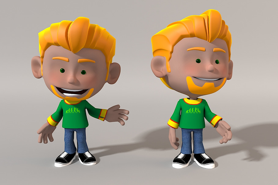 Cartoon Character / Gavin in Characters - product preview 2