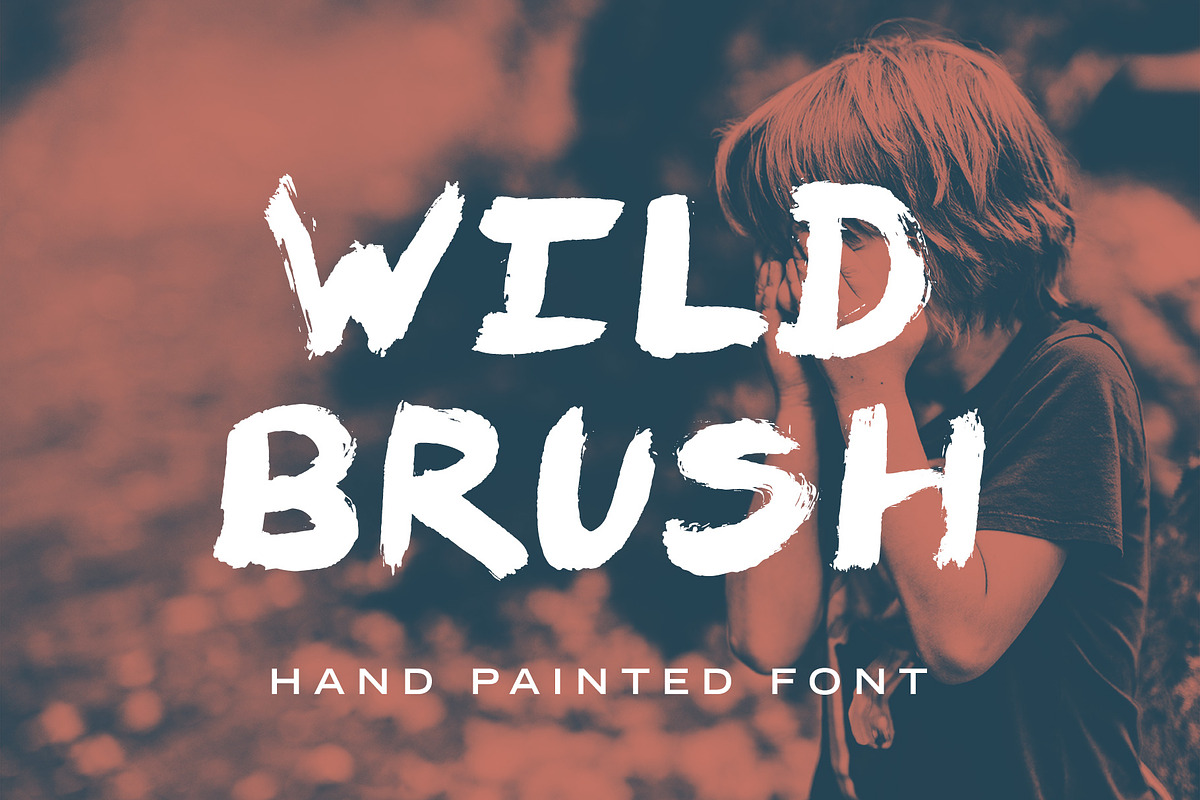 Wild Brush in Display Fonts - product preview 8