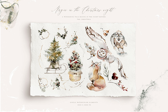 Christmas Fields in Illustrations - product preview 6