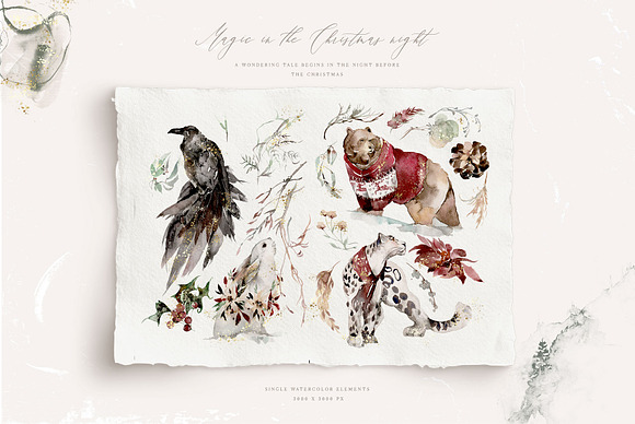 Christmas Fields in Illustrations - product preview 7