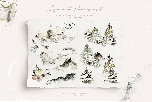 Christmas Fields in Illustrations - product preview 8