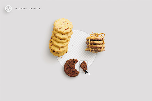 Biscuits & Cookies Scene Creator in Scene Creator Mockups - product preview 1