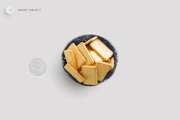 Biscuits & Cookies Scene Creator in Scene Creator Mockups - product preview 3