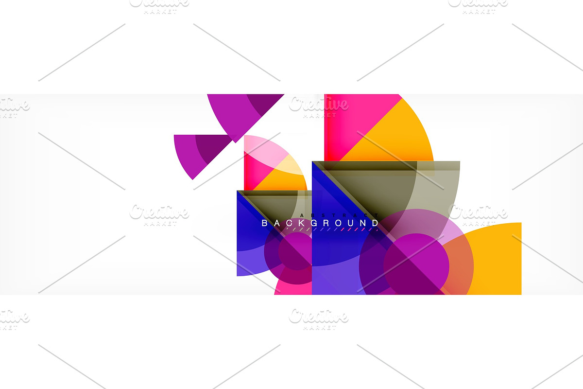 Modern geometric abstract background in Illustrations - product preview 8