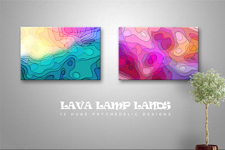 Lava Lamp Lands in Textures - product preview 8
