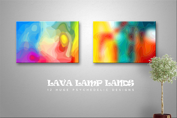 Lava Lamp Lands in Textures - product preview 4