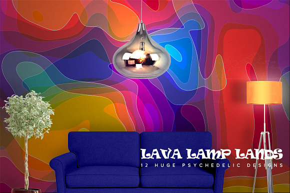 Lava Lamp Lands in Textures - product preview 9