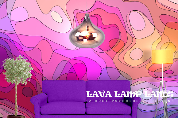Lava Lamp Lands in Textures - product preview 11