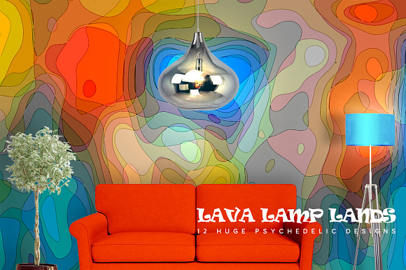 Lava Lamp Lands in Textures - product preview 12