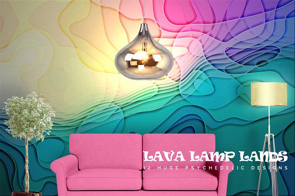 Lava Lamp Lands in Textures - product preview 13