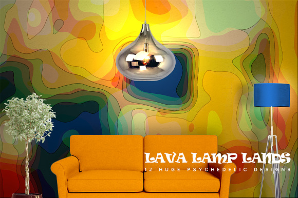 Lava Lamp Lands in Textures - product preview 15