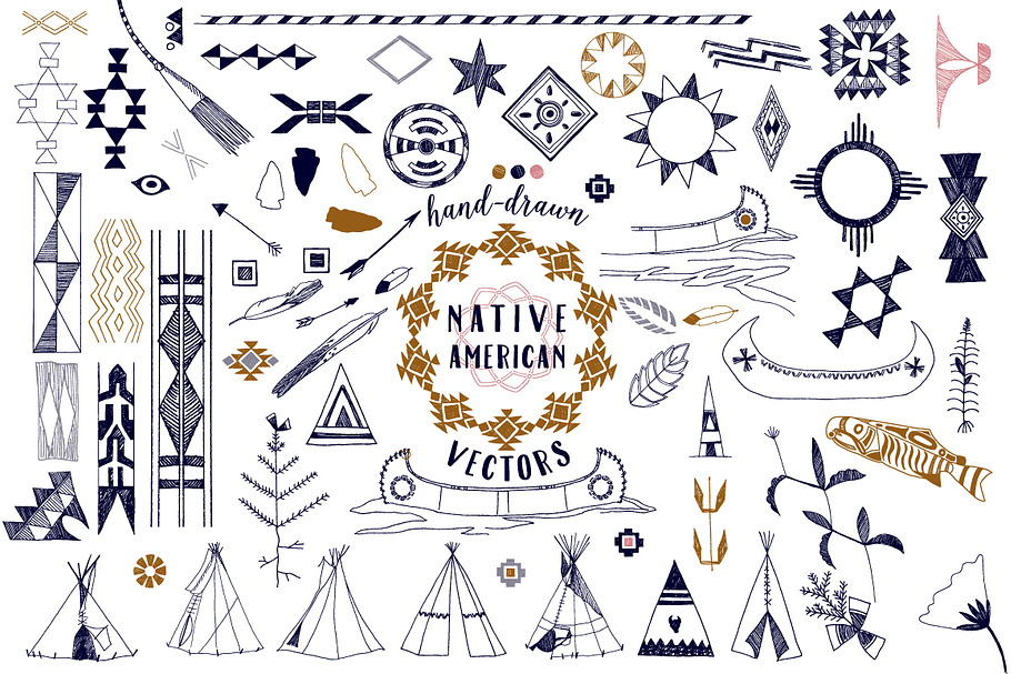 Native American Graphics & Patterns