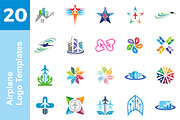 20 Logo Ariplane Templates Bundle