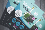 Winter Wellness Spa Flyer