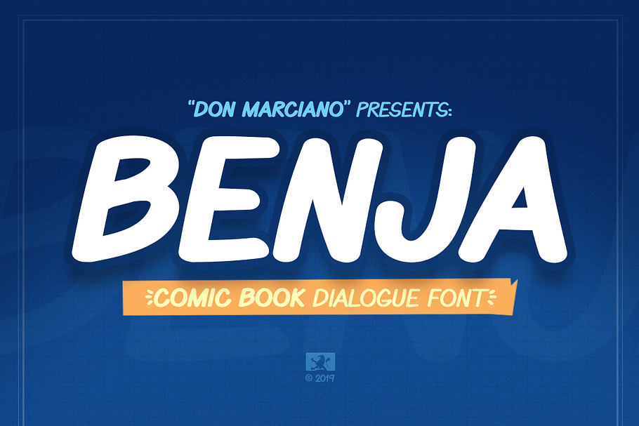 Benja - Comic Book in Sans-Serif Fonts - product preview 8