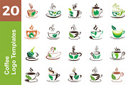 20 Logo Coffee Templates Bundle