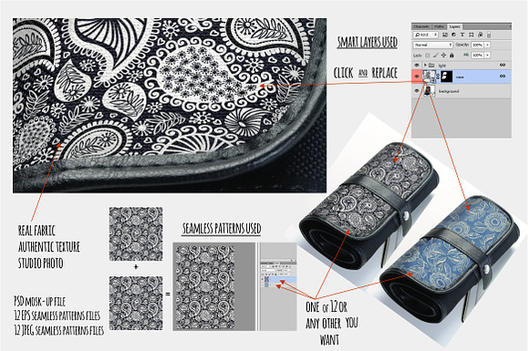 Pencil-case Mock-up in Product Mockups - product preview 1