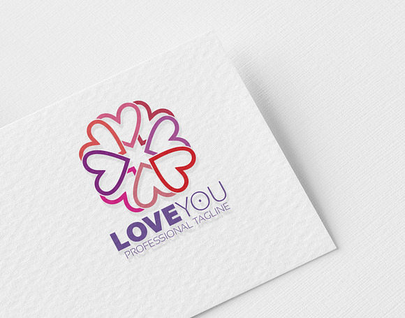 Love Logo in Logo Templates - product preview 5
