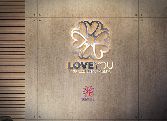 Love Logo in Logo Templates - product preview 10