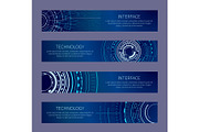 Interface and Technology Set Vector