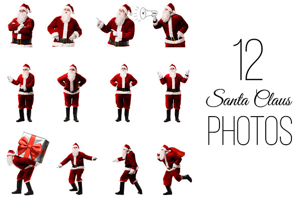12 Santa Claus Photos
