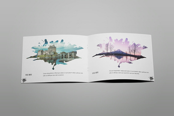 Aliva - A5 Photography Brochure in Brochure Templates - product preview 4